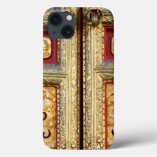 Gold Metal Lace on Door Case-Mate iPhone Case (Back)