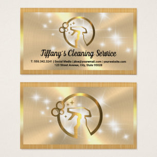 Gold Metallic Spray Bottle Logo   Sparkles