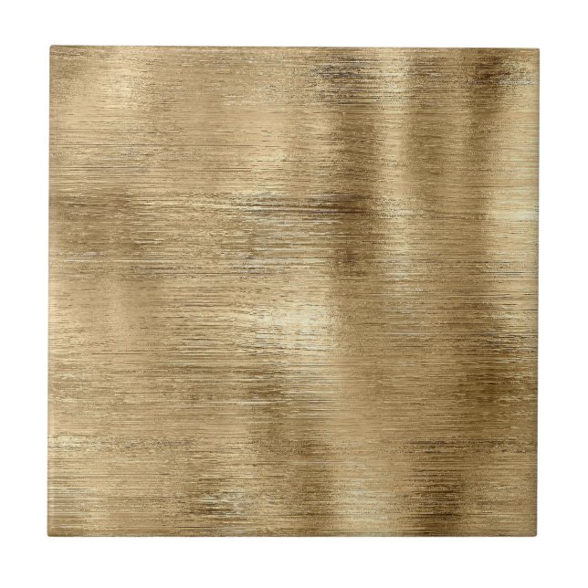 Gold metallic texture rustic shimmer stylish tile (Front)