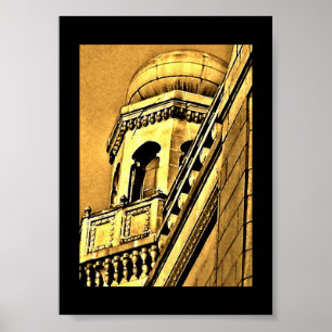 Gold Minaret Poster