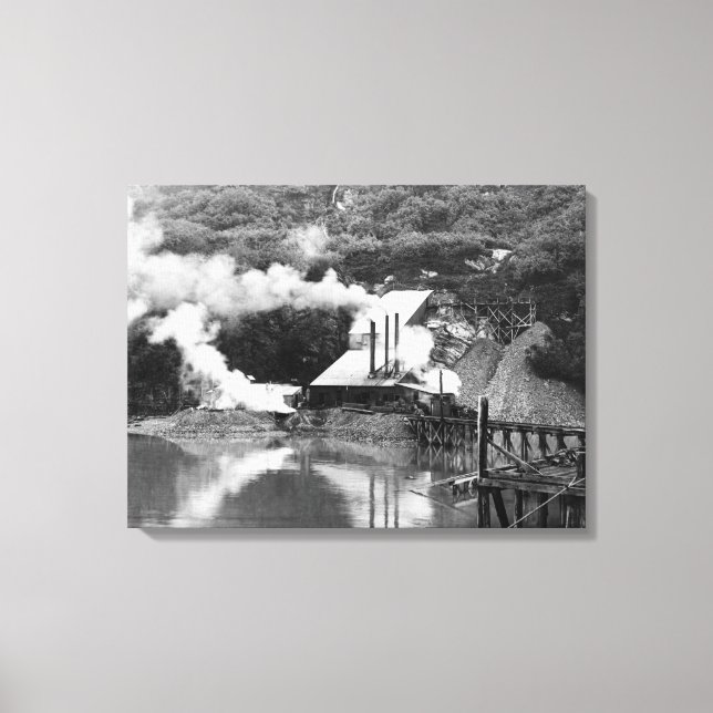 Gold Mine in Valdez, Alaska Photograph Canvas Print (Front)