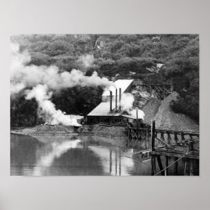 Gold Mine in Valdez, Alaska Photograph Poster