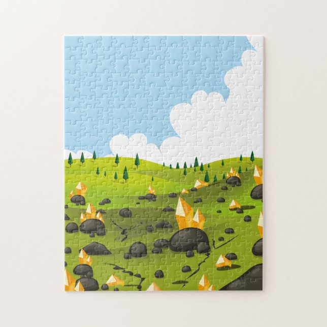 Gold Mine Jigsaw Puzzle (Vertical)