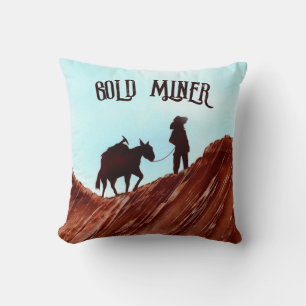Gold Miner Cushion