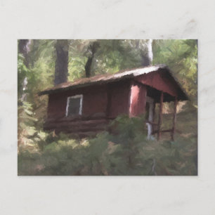 Gold Miner's Cabin Postcard