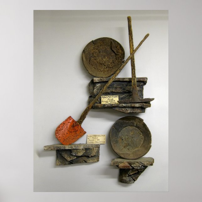 GOLD MINER'S TOOLS POSTER (Front)