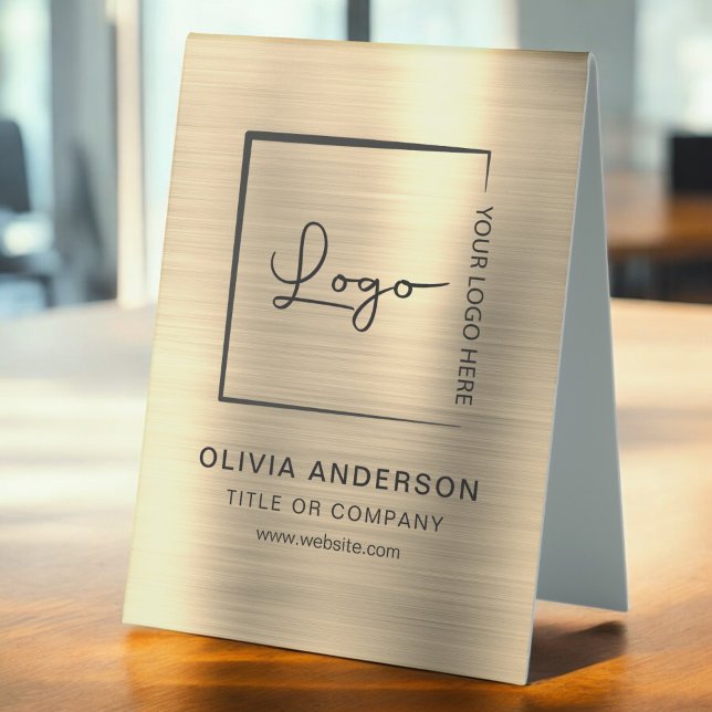 Gold Minimalist Business Logo Professional Modern (Creator Uploaded)