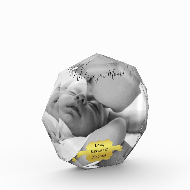 Gold Minimalist Photo Mother's Day (Left)