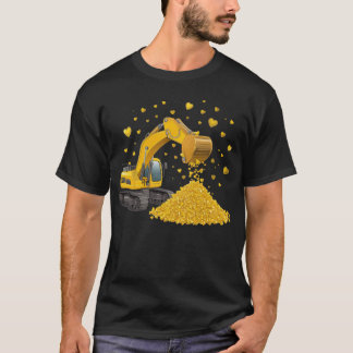Gold Mining Excavator T-Shirt
