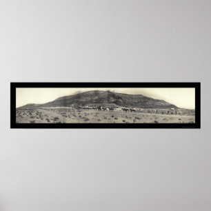 Gold Mining Mill NV Photo 1908 Poster