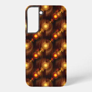 Gold Modern Boho Elegant Abstract Art Pattern #501 Samsung Galaxy Case