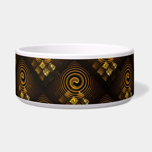 Gold Modern Boho Elegant Abstract Art Pattern #502 (Front)