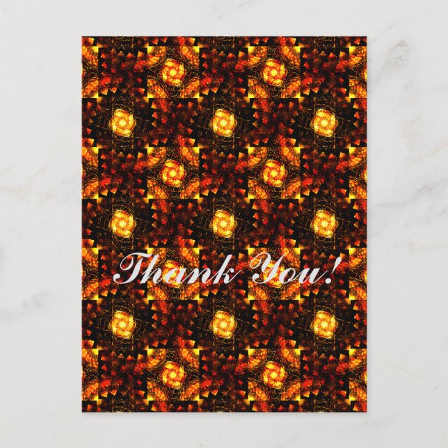 Gold Modern Boho Elegant Abstract Art Pattern #506 Postcard (Front)
