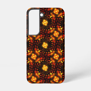 Gold Modern Boho Elegant Abstract Art Pattern #506 Samsung Galaxy Case