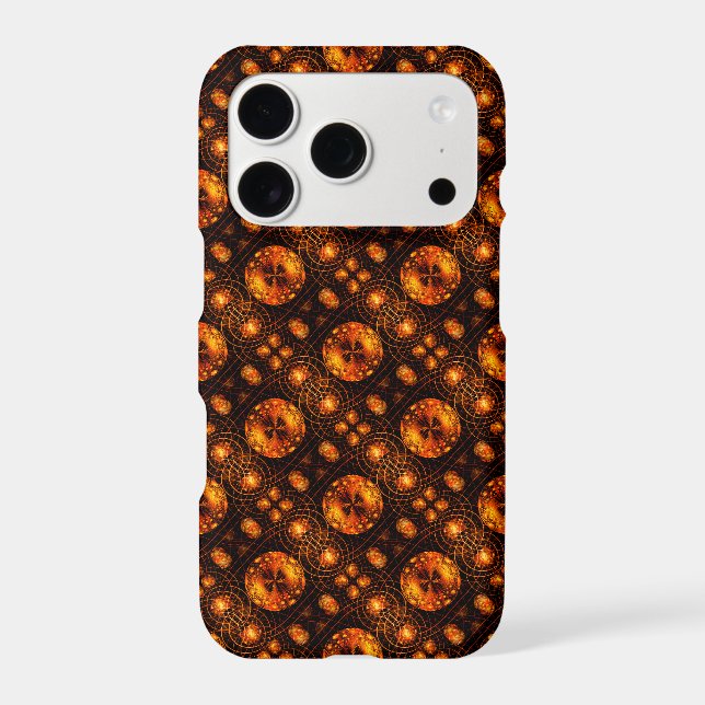 Gold Modern Boho Elegant Abstract Art Pattern #507 (Back)