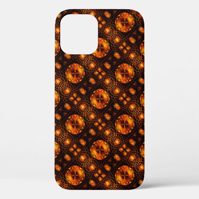 Gold Modern Boho Elegant Abstract Art Pattern #507 Case-Mate iPhone Case (Back)