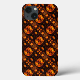 Gold Modern Boho Elegant Abstract Art Pattern #507 iPhone 13 Case
