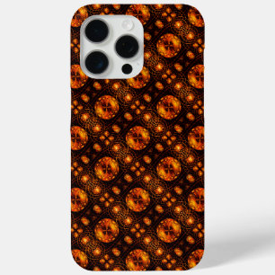 Gold Modern Boho Elegant Abstract Art Pattern #507 iPhone 15 Pro Max Case