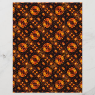 Gold Modern Boho Elegant Abstract Art Pattern #507 Flyer