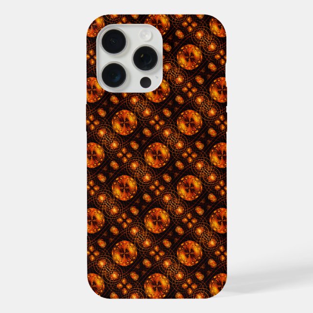 Gold Modern Boho Elegant Abstract Art Pattern #507 iPhone Case (Back)