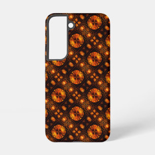 Gold Modern Boho Elegant Abstract Art Pattern #507 Samsung Galaxy Case