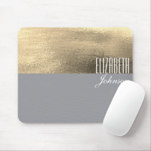 Gold Monogram Mouse Mat