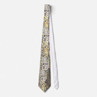 Gold Mosaic Tile Tie