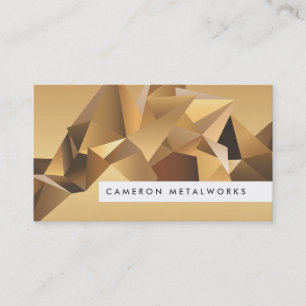 GOLD MOUNTAIN Designer Business Card