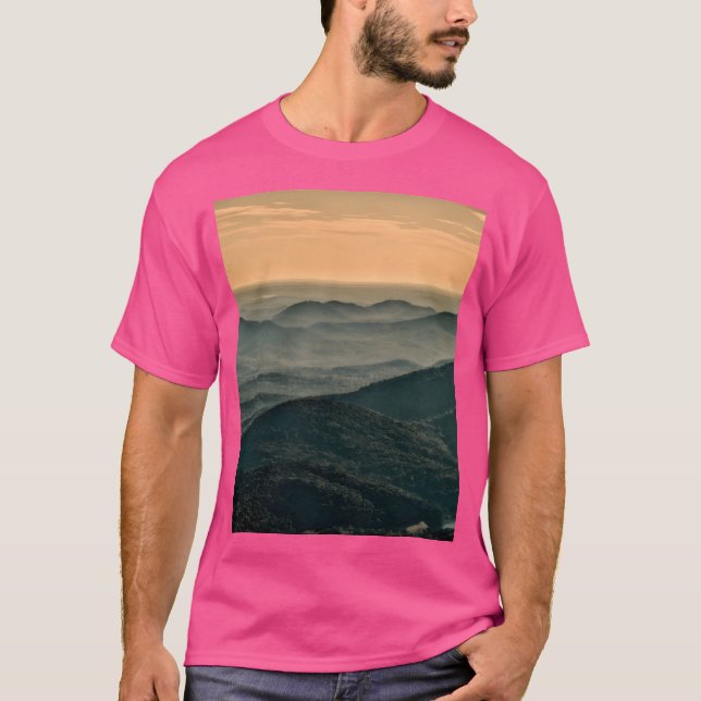 Gold Mountain View Graphic T-Shirt (Front)