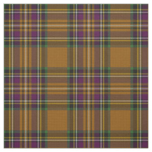 Gold multi colour, green,purple yellow stripe fabric