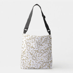 Gold Music Notes and Clefs On Any Colour Tote Bag