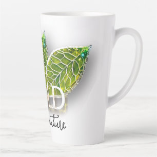 Gold Nature: Emerald - Latte Mug