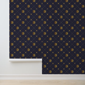 Gold Nautical Wallpaper