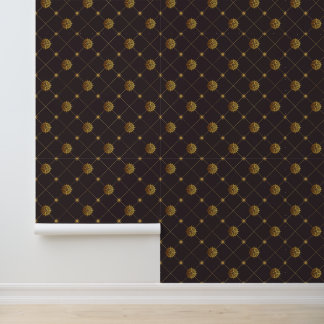 Gold Nautical Wallpaper