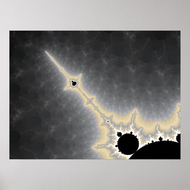 Gold Needle in Mercury Poster (Front)