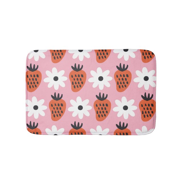 Gold neon, abstract colourful lights. bath mat (Front)