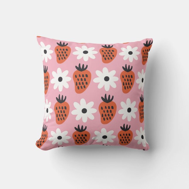 Gold neon, abstract colourful lights. cushion (Front)