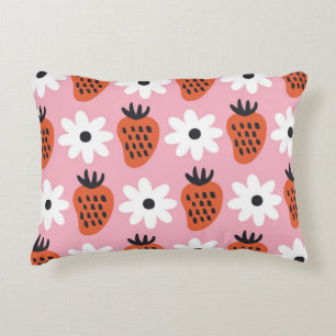 Gold neon, abstract colourful lights. decorative cushion