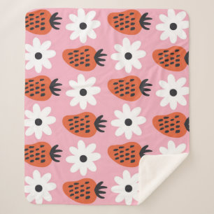 Gold neon, abstract colourful lights. sherpa blanket