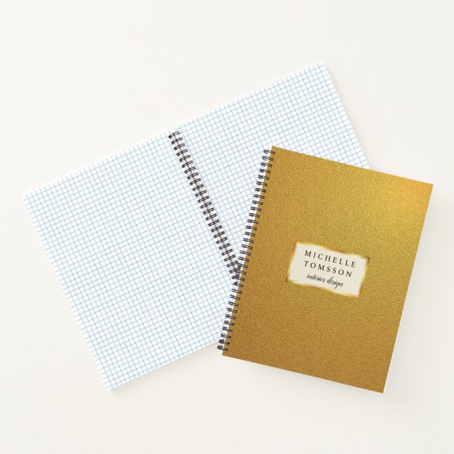 GOLD Notebook (Inside)