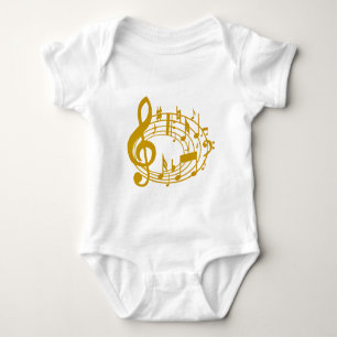 Gold Notes_ Baby Bodysuit