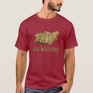 Gold Nugget Size Prospecting Panning T Shirts  NEW