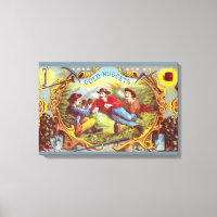 Gold Nuggets: Antique Cigar Label Wild West Art