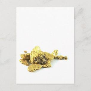 Gold Nuggets Postcard
