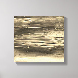 Gold Oil Paint Wall Hanging Painting on Canvas Print