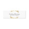 Gold Olive Branch Wreath Logo