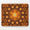 Gold Om Sacred G Mandala Mouse Pad