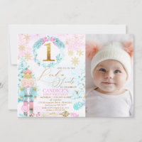 Gold One Land of Sweets Nutcracker Photo Birthday