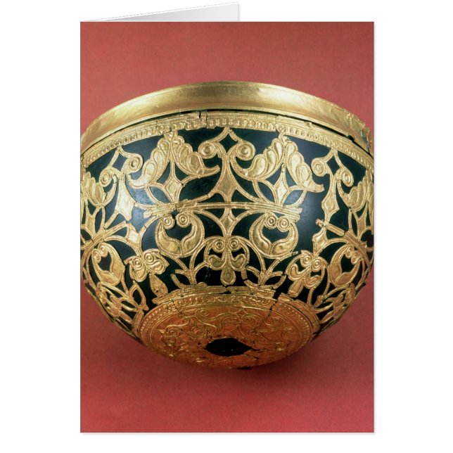 Gold openwork for a varnished bowl (Front)