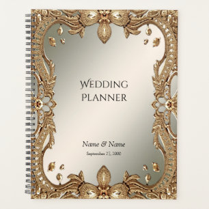 Gold Ornate Frame Planner